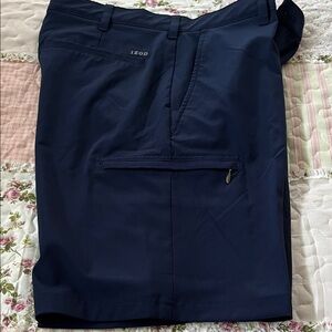 Men’s Izod Dark Blue Casual/Golf Shorts